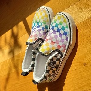 Vans Rainbow loafers